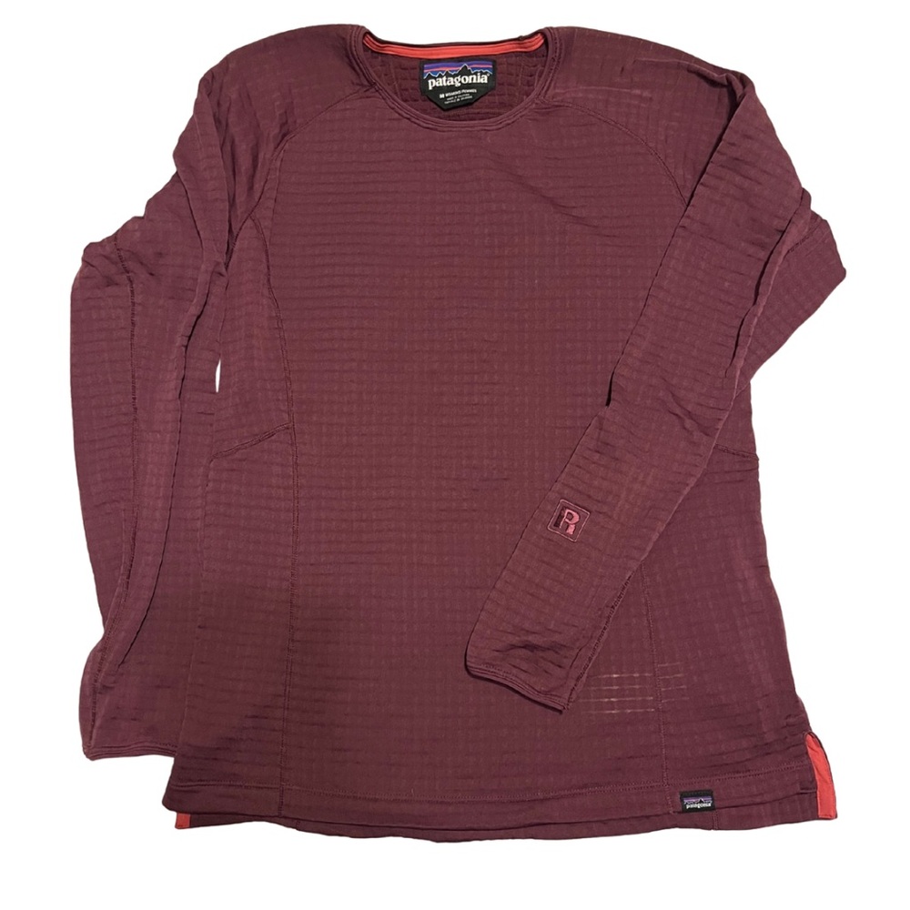Patagonia Women's Maroon Long Sleeve Tee